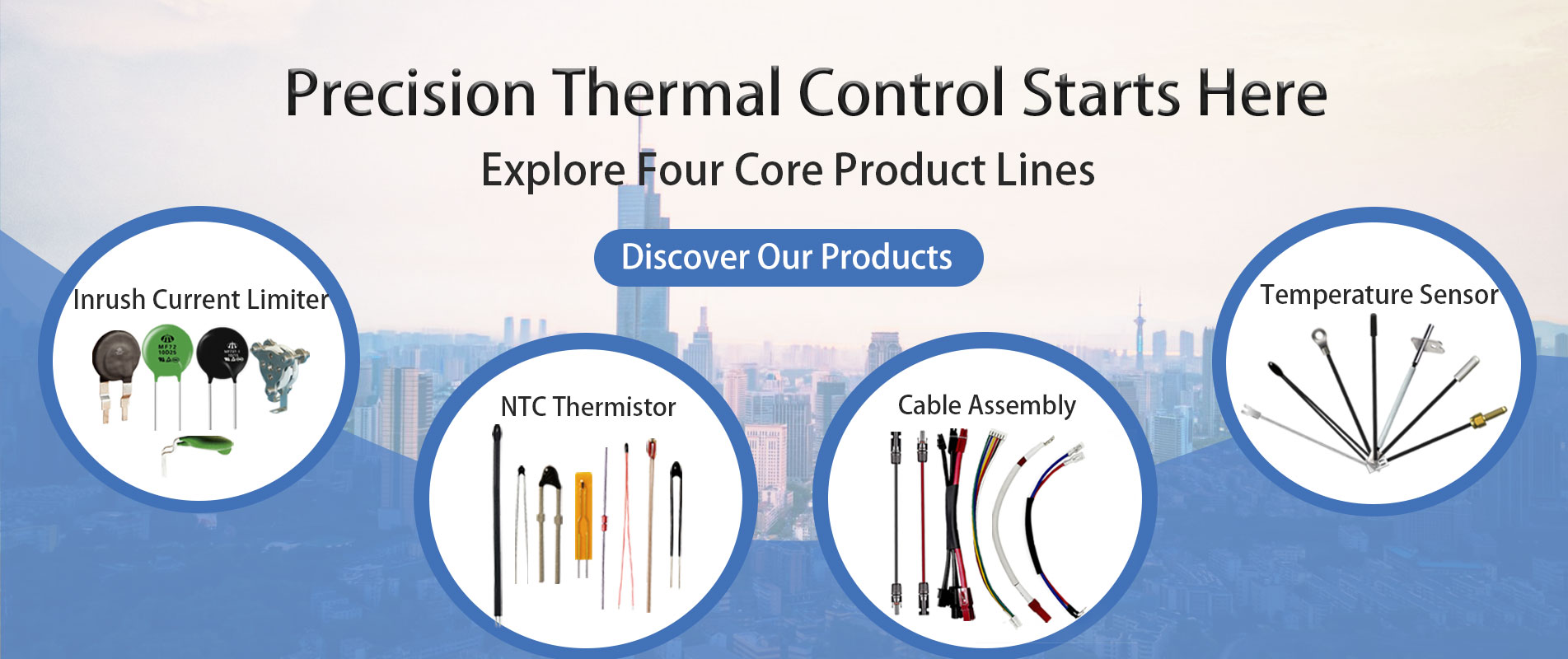 Contrôle thermique de précision – 4 gammes de produits principales