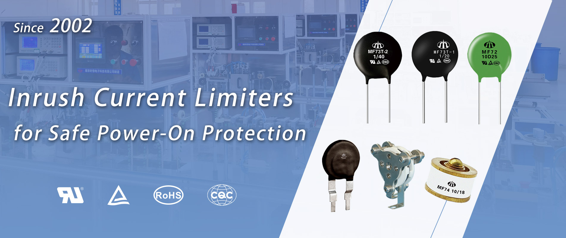 Usine de thermistances de type puissance