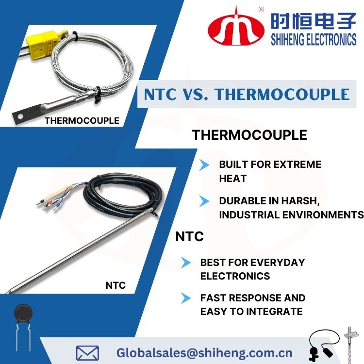 CTN ou thermocouple : quel capteur de température choisir ?